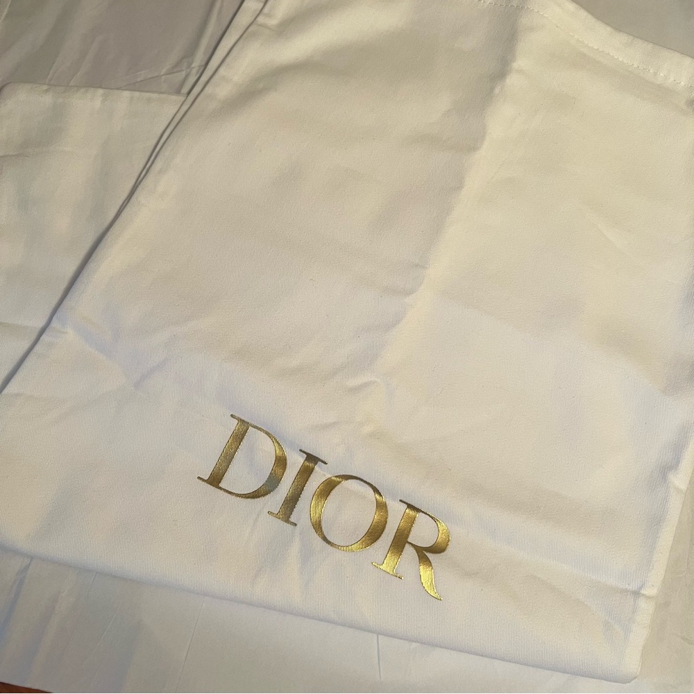 Dior boot dustbag